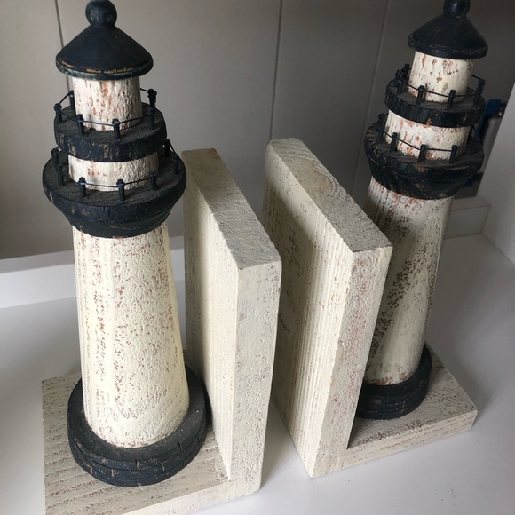 Accents Lighthouse Bookends Poshmark